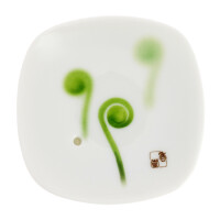 Yume No Yume - Pęd Paproci - Nippon Kodo - porcelanowa podstawka na kadzidło