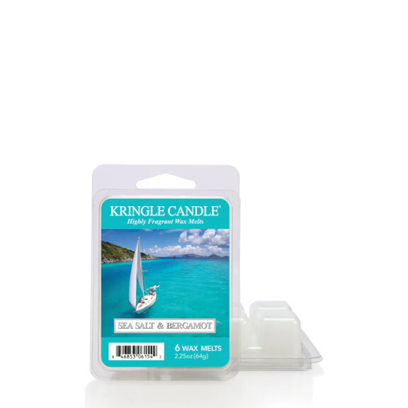 Sea Salt &amp; Bergamot  - Kringle Candle - wosk zapachowy 64 gram