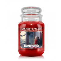 Country Candle - &apos;Twas the Night - Duży słoik (652g) 2 knoty