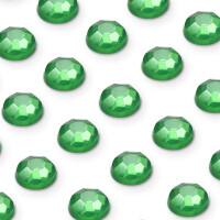 Cyrkonie okrągłe 3 mm (zielony) - 176 szt.