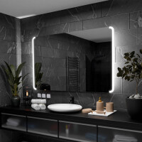 Espejo de baño LED  - Seattle 200 cm 100 cm