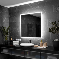 Espejo de baño LED  - Boston 100 cm 100 cm