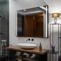 Oglindă LED Paris PREMIUM Dreptunghiulară 170 cm 80 cm