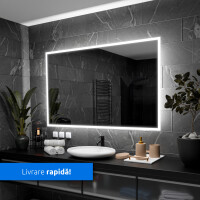 Oglinda Dreptunghiulara Iluminata cu LED - Model Boston 50x70 cm (vertical)