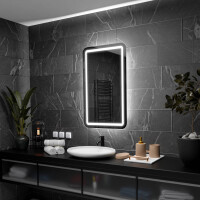 Madrid: Oglindă LED pentru Baie 60 cm 70 cm