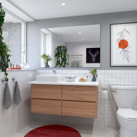 Oglinzi de baie dreptunghiulare elegante 105 cm 40 cm