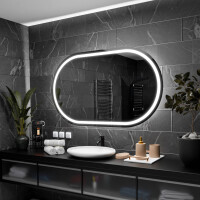 Palermo: Oglindă LED pentru Baie 180 cm 80 cm