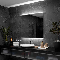 Brasil: Oglindă LED pentru Baie 80 cm 80 cm