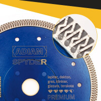 ADIAM Spyder 230mm Tarcza diamentowa glazura, gres