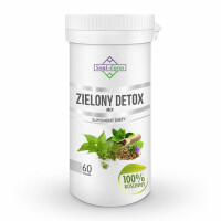 Zielony Detox Mix 500 mg, 60 Kapsułek Premium SOUL-FARM