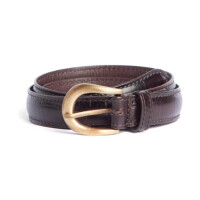 Damski pasek-Women's Barbour Mock Croc Leather Belt