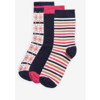 Skarpetki damskie-Barbour Claudia Fairisle
