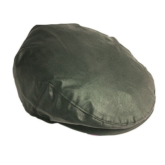 Męski kaszkiet - Barbour Waxed Flat Cap- Sylkoil