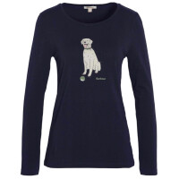Damska koszulka - Barbour Fareham Long-Sleeved T-Shirt