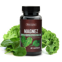 MAGNEZ 4 formy, witamina B6, szpinak, jarmuż