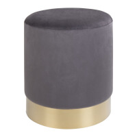 -14% Pouf gris Sewina SELSEY