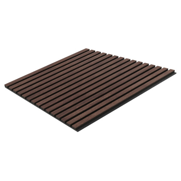 Akustyczny Panel 3D Fornirowany - Kasztan [60x60]