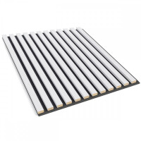 Panele akustyczne na filcu [60x60cm] - Biały mat