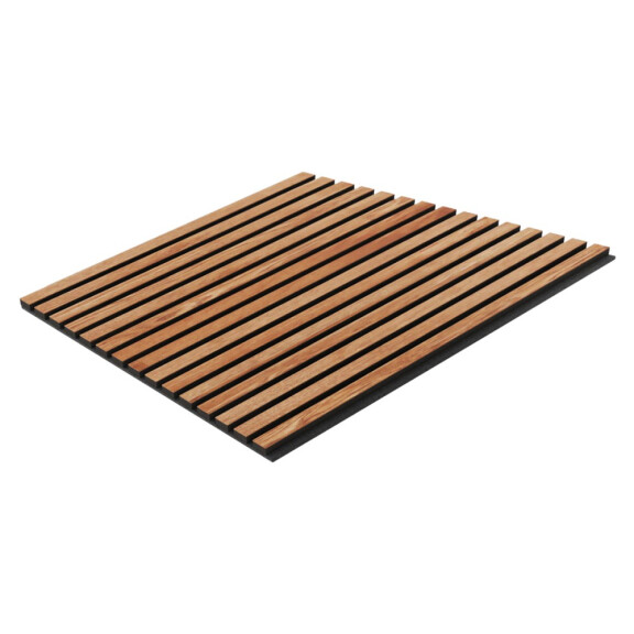 Akustyczny Panel 3D Fornirowany - Sapelli [60x60]