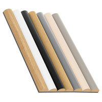 Wzornik kolorów - Panel ryflowany MDF na filcu