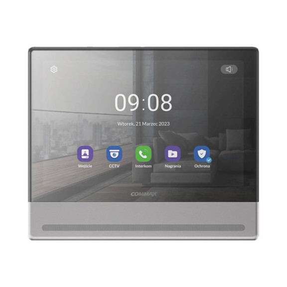 Monitor 10,1'' CDV-1004QT(DC) NEO SILVER Commax