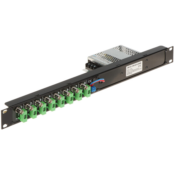 Zasilacz RACK 12V DC 8.5A ZR12-100/G-8-UHD