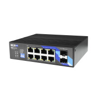 Switch PoE 8-portowy BCS-B-ISP08G-2SFP