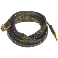 Kabel płaski HDMI-3.0-MFL wtyki proste 3m v2.0