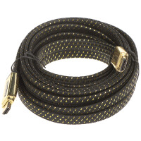 Kabel płaski HDMI-5.0-MFL wtyki proste 5m v2.0