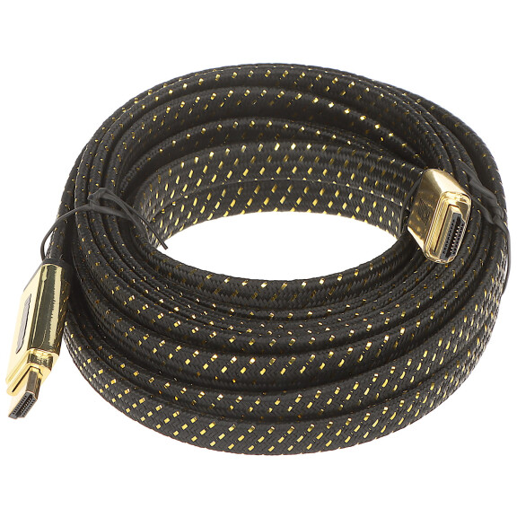 Kabel płaski HDMI-5.0-MFL wtyki proste 5m v2.0