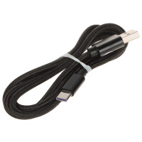Przewód USB-W-C/USB-W-1M/NYL-B 1m