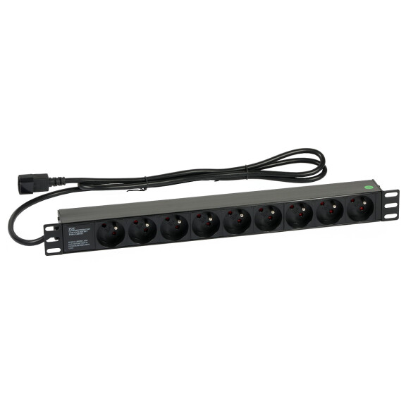 Listwa zasilająca PD-9/UPS rack 9 gniazd wtyk UPS