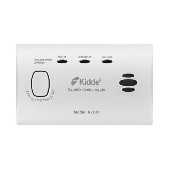 Czujnik czadu (tlenku węgla) K7CO Kidde