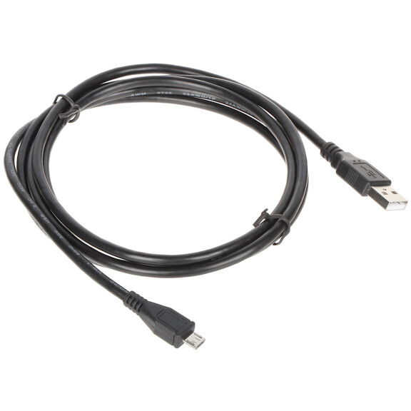 Kabel USB Wtyk USB-A <-> Wtyk Micro USB-B 1.8m
