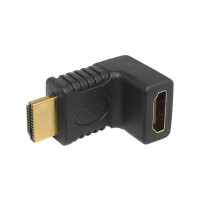 Przejście gniazdo HDMI/wtyk HDMI 90 stopni Signal