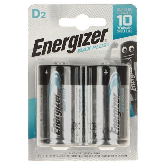 Bateria alkaliczna Energizer BAT-LR20-MAXPLUS*P2