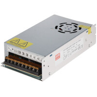 Zasilacz impulsowy 12V/25A/B regulowany
