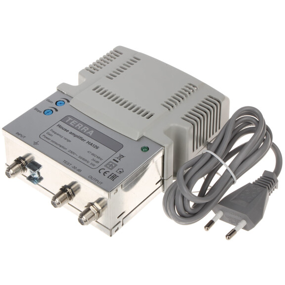 Wzmacniacz HA-126 Terra 1-we/1-wy 47-862 MHz