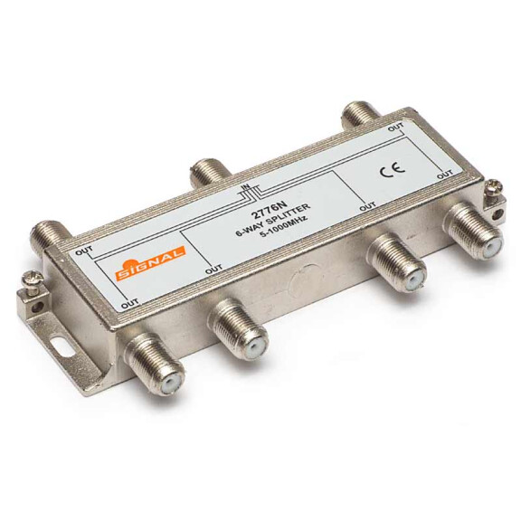 Rozgałęźnik TV sześciodrożny RI-6/1F-SIG