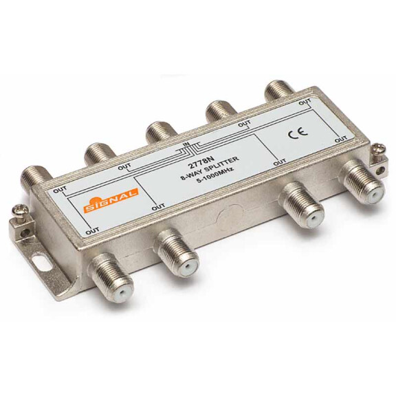 Rozgałęźnik TV ośmiodrożny RI-8/1F-SIG Signal
