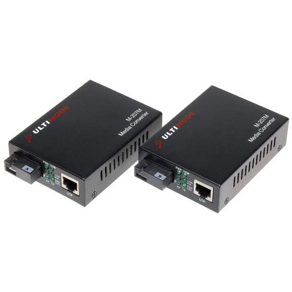 Media konwerter ULTIMODE M-207M komplet