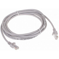 Patchcord RJ45/3.0-GREY kat.5e UTP szary 3.0m