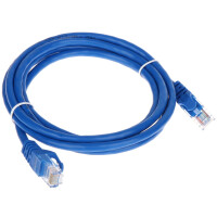 Patchcord RJ45/1.8-BLUE kat.5e UTP niebieski 1.8m
