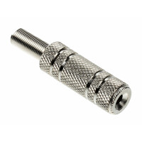 Gniazdo metalowe JACK-G/3.5/S/MET stereo