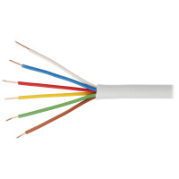 Kabel alarmowy domofonowy YTDY-6x0.5 mm [1m]