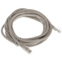 Patchcord RJ45/6/3.0-GREY kat.6 szary 3m