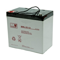 Akumulator MWL 55-12 AGM 12V 55Ah MW Power