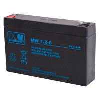 Akumulator MW 7.2-6 AGM 6V 7.2Ah MW Power