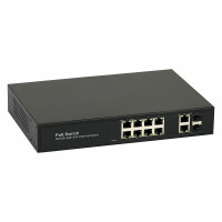 Switch PoE ULTIPOWER 0288af 8xFE(8xPoE) 124W