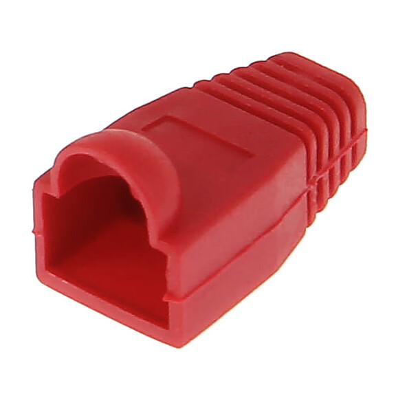 Osłona wtyku RJ45/WP-R czerwona